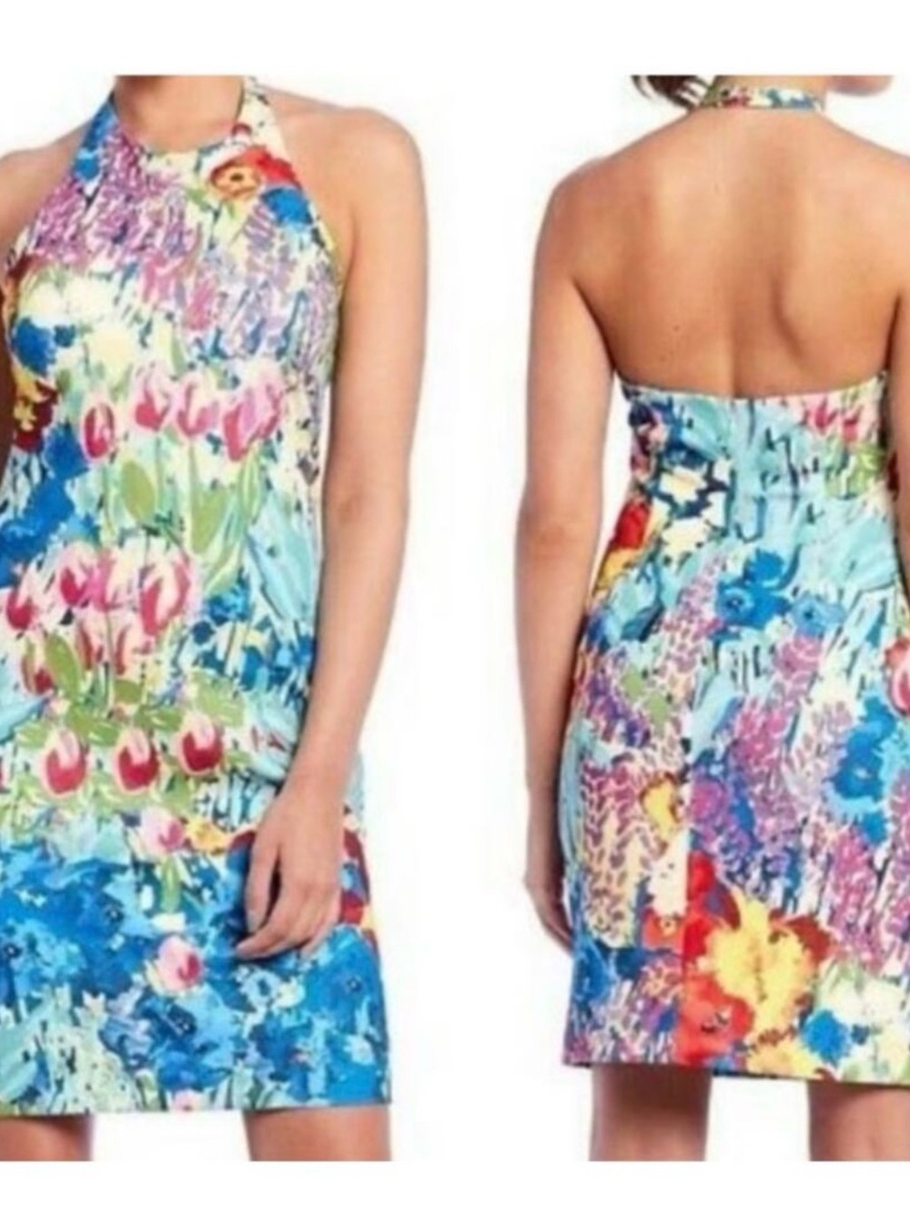 Badgley Mischka Fatima Halter